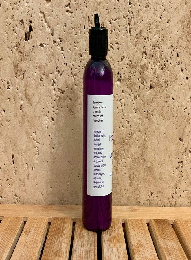 Diva Stuff Lavender Yogurt Facial Cleansing Cream For Sensitive/Aging Skin, Gently Removes Make Up, 4oz - Image 2